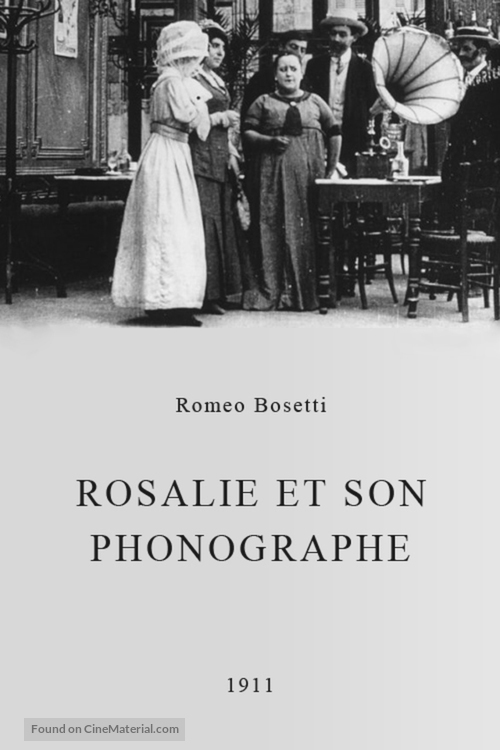 Rosalie et son phonographe - French Movie Poster