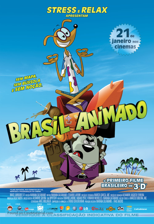 Brasil Animado - Brazilian Movie Poster
