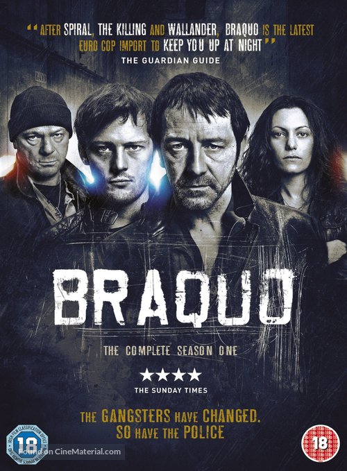 &quot;Braquo&quot; - British DVD movie cover