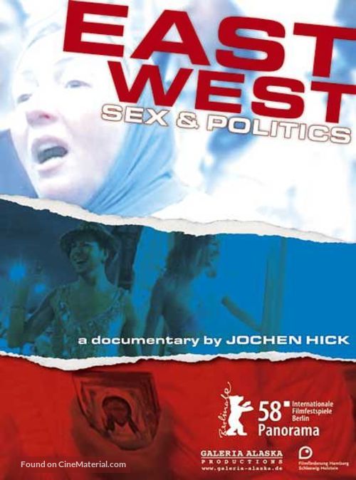 East/West - Sex &amp; Politics - German Movie Poster