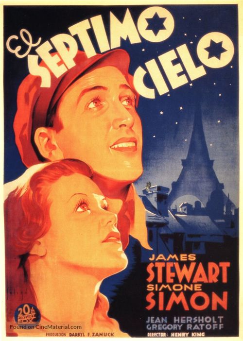 Seventh Heaven - Spanish Movie Poster