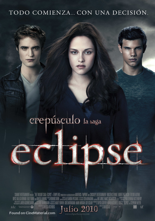 The Twilight Saga: Eclipse - Chilean Movie Poster
