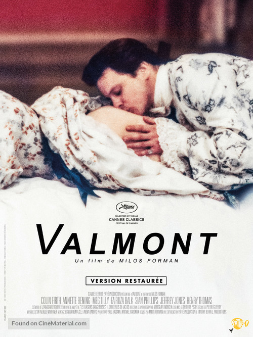 Valmont - French Re-release movie poster