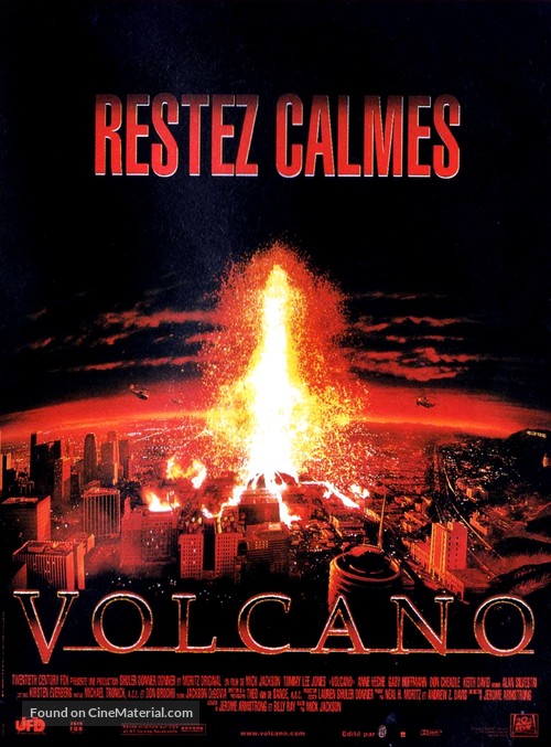 Volcano - French Movie Poster