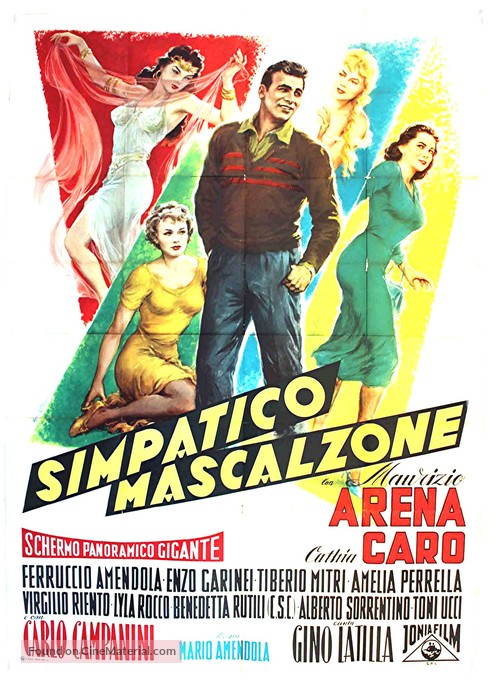 Simpatico mascalzone - Italian Movie Poster