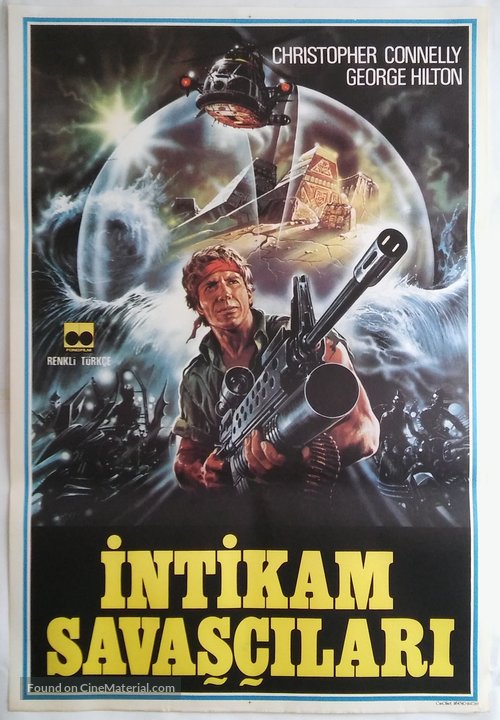 I predatori di Atlantide - Turkish Movie Poster