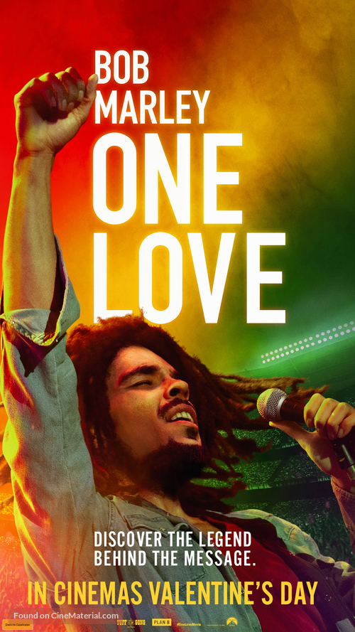 Bob Marley: One Love - New Zealand Movie Poster