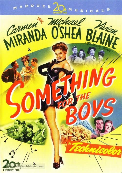 Something for the Boys - DVD movie cover