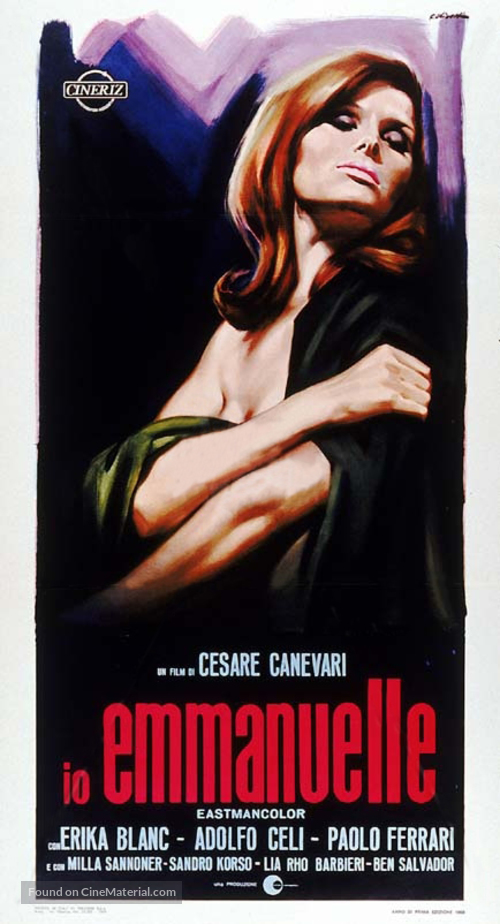 Io, Emmanuelle - Italian Movie Poster