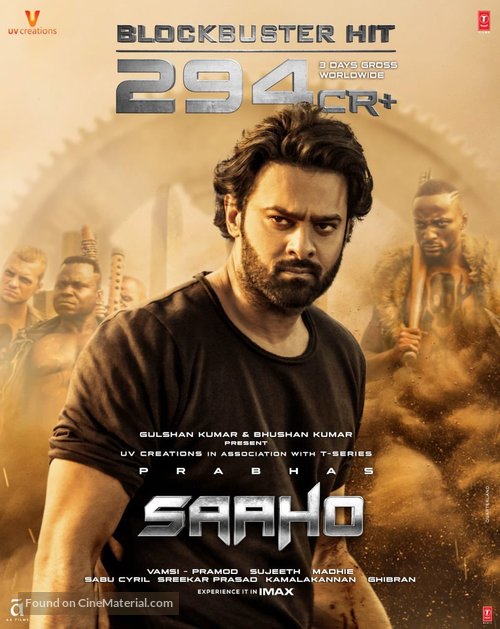 Saaho - Indian Movie Poster