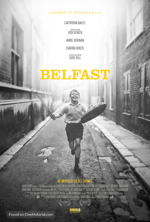 Belfast - Danish Movie Poster