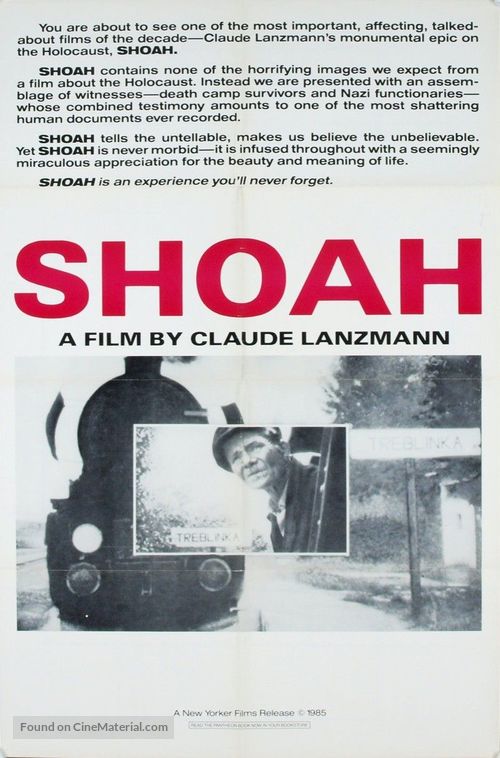 Shoah - Movie Poster