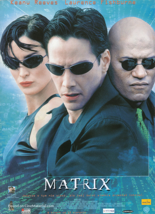 The Matrix - Polish Movie Poster