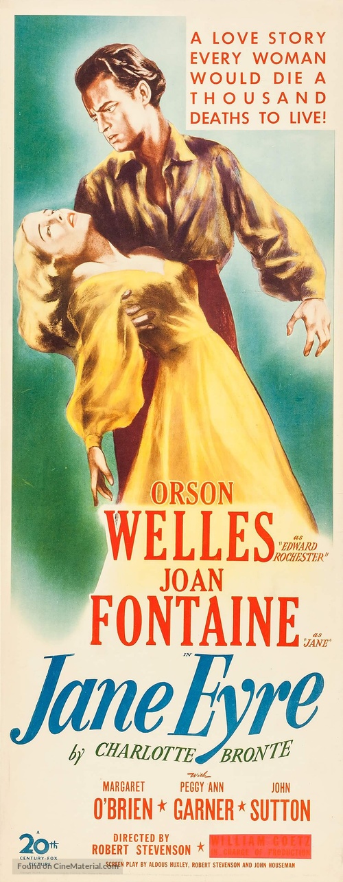 Jane Eyre (1943) movie poster