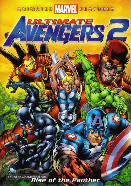 Ultimate Avengers 2: Rise of the Panther - DVD movie cover