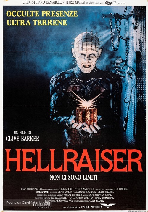 Hellraiser - Italian Movie Poster