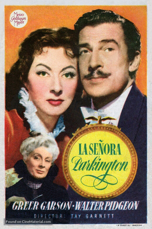 Mrs. Parkington - Spanish Movie Poster