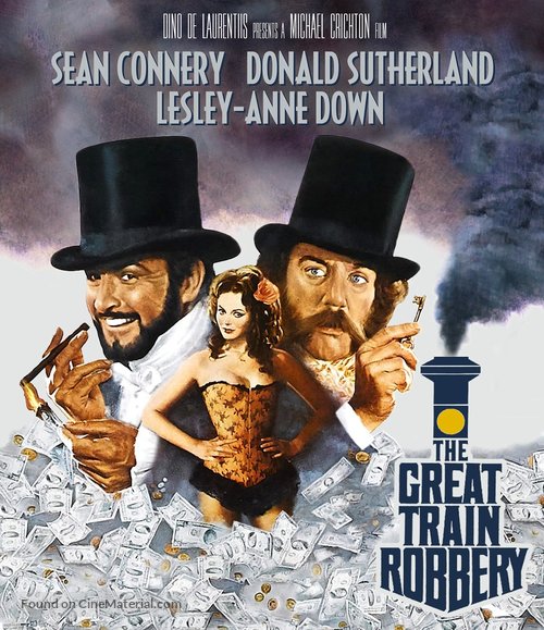 The First Great Train Robbery - Blu-Ray movie cover