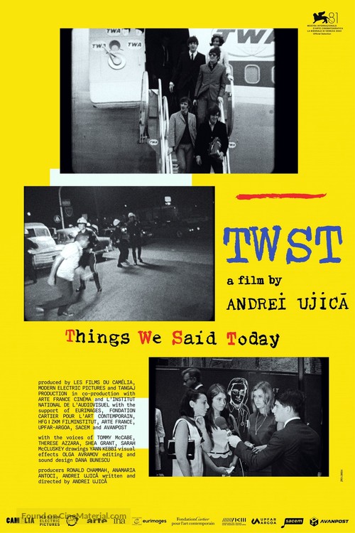 TWST - Things We Said Today - International Movie Poster