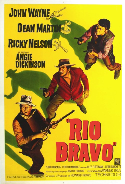 Rio Bravo - Argentinian Movie Poster