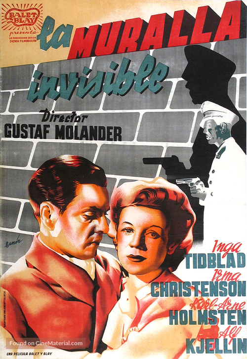 Den osynliga muren - Spanish Movie Poster