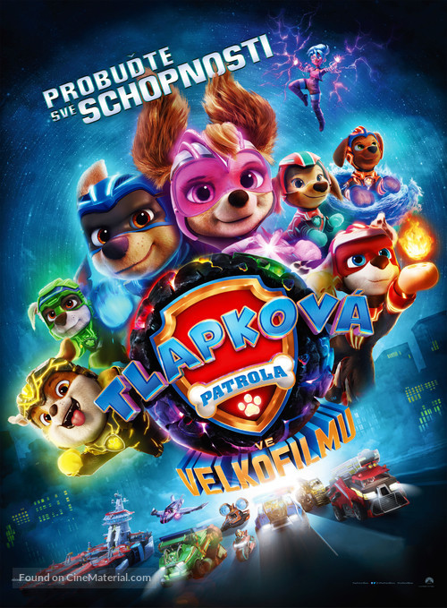 PAW Patrol: The Mighty Movie - Czech Movie Poster