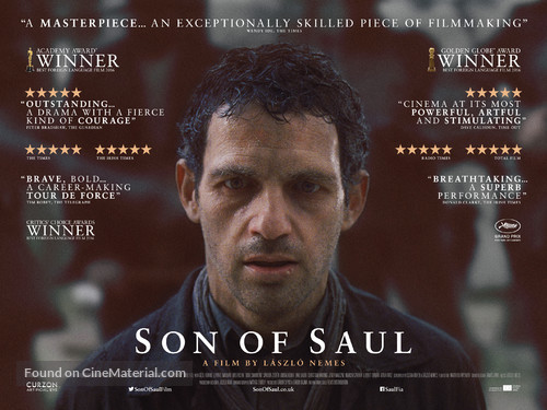 Saul fia - British Movie Poster