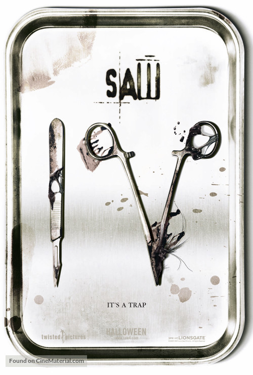 Saw IV - Movie Poster