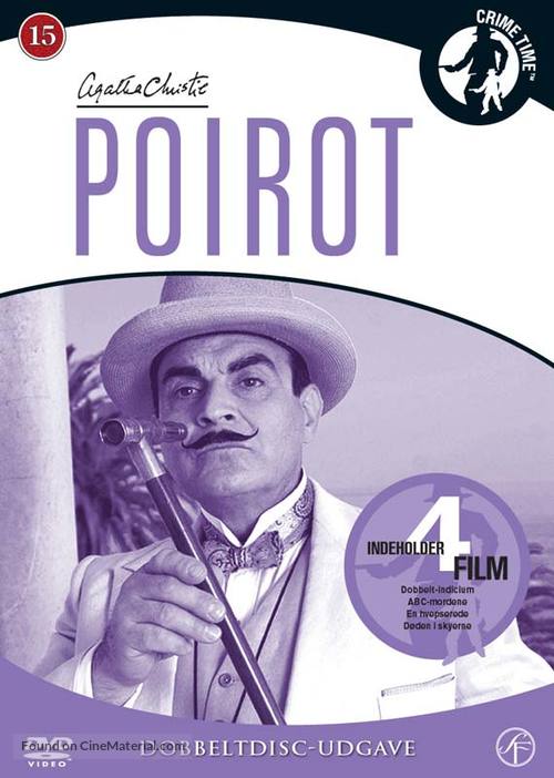 &quot;Poirot&quot; - Danish DVD movie cover