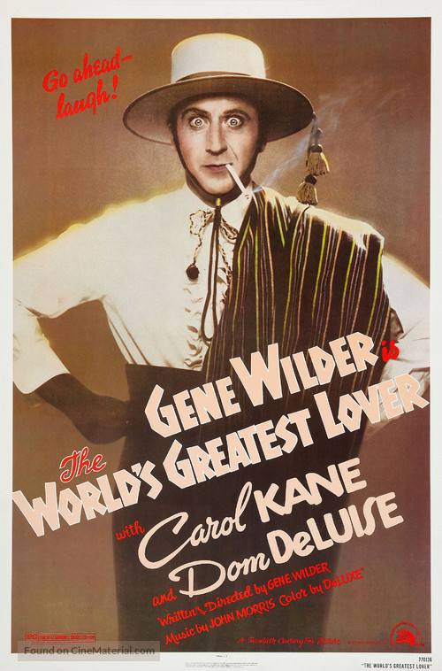The World&#039;s Greatest Lover - Theatrical movie poster