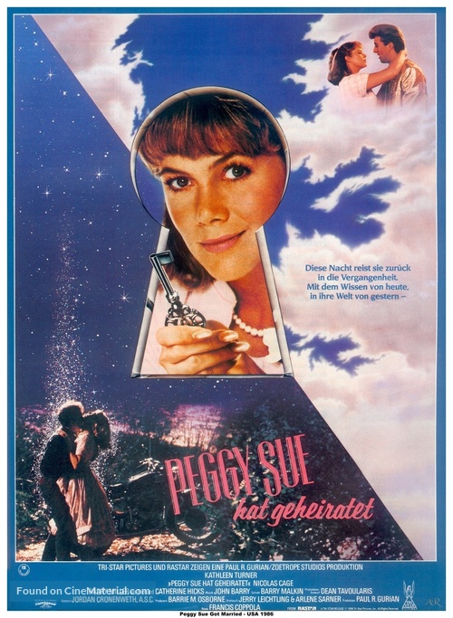 Peggy Sue Got Married - German Movie Poster