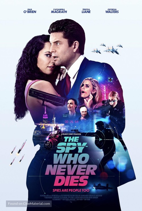 The Spy Who Never Dies - Australian Movie Poster