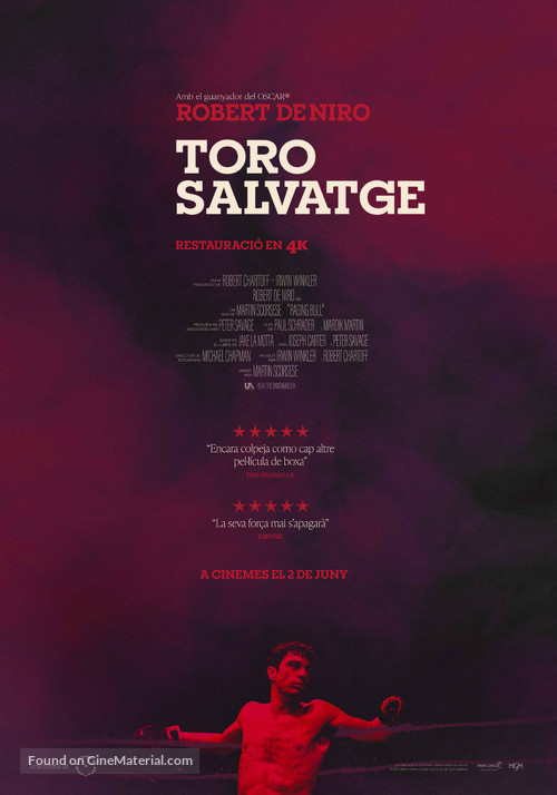 Raging Bull - Andorran Movie Poster