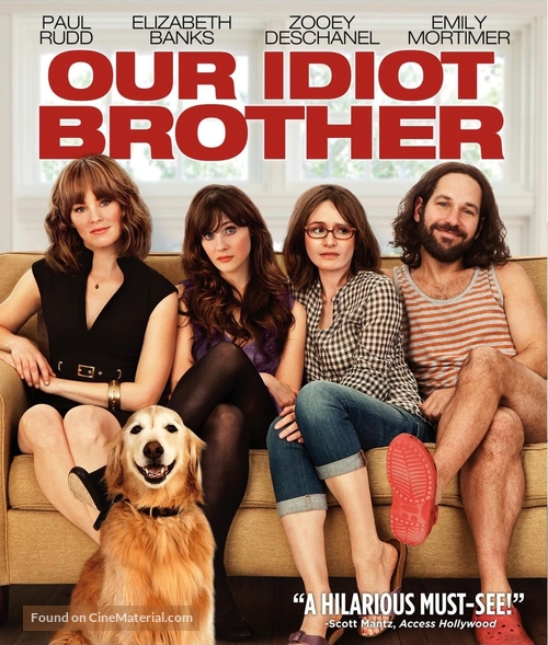 Our Idiot Brother - Blu-Ray movie cover