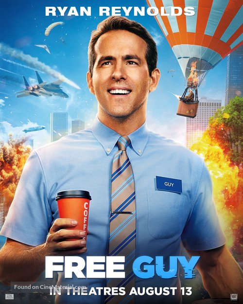 Free Guy - Canadian Movie Poster