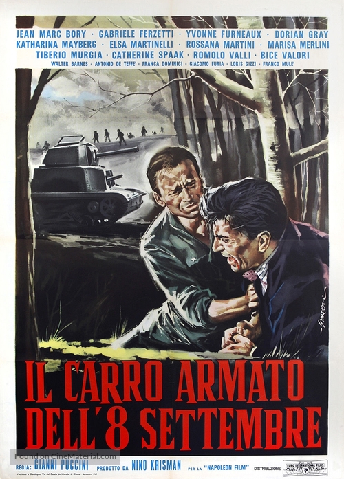 Il carro armato dell&#039;8 settembre - Italian Movie Poster