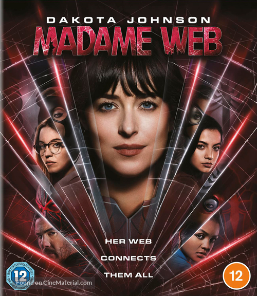 Madame Web - British Blu-Ray movie cover