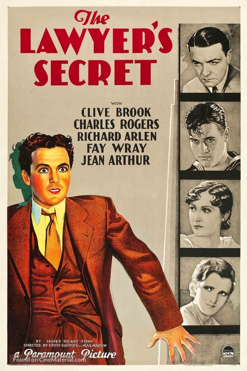 The Lawyer&#039;s Secret - Movie Poster