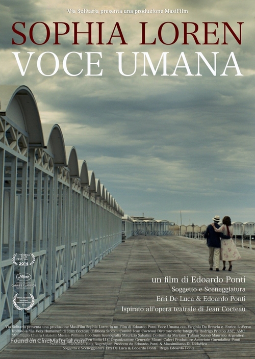 Voce umana - Italian Movie Poster