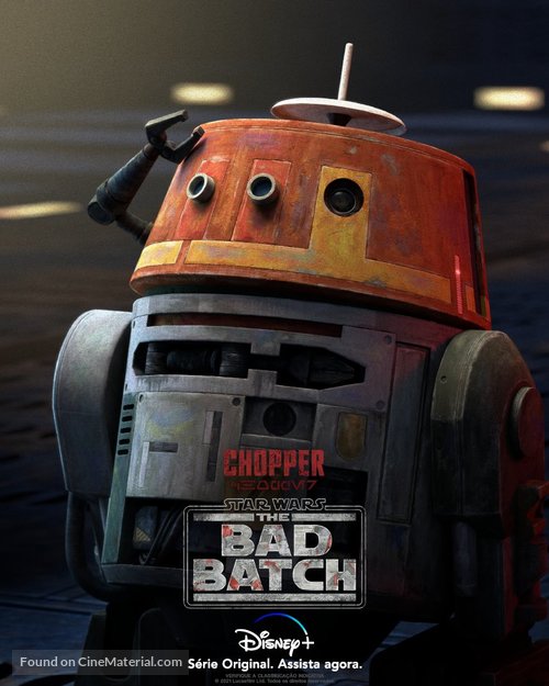 &quot;Star Wars: The Bad Batch&quot; - Brazilian Movie Poster