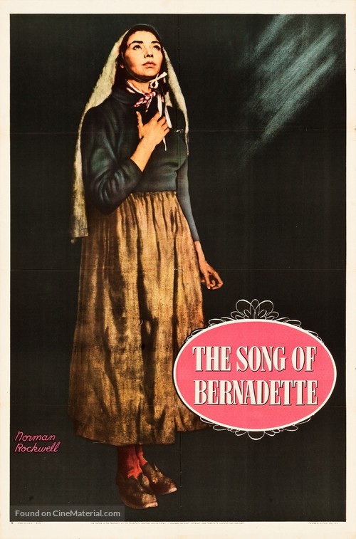 The Song of Bernadette - Movie Poster