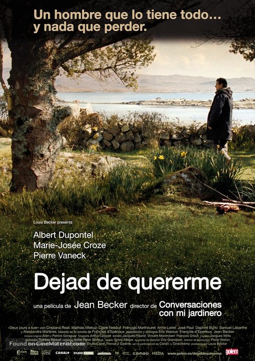 Deux jours &agrave; tuer - Spanish Movie Poster