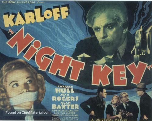 Night Key - British Movie Poster