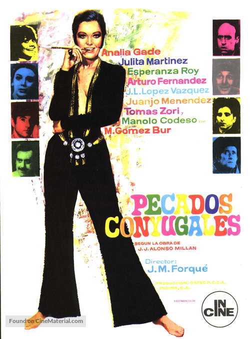 Pecados conyugales - Spanish Movie Poster