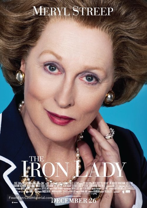 The Iron Lady - New Zealand Movie Poster
