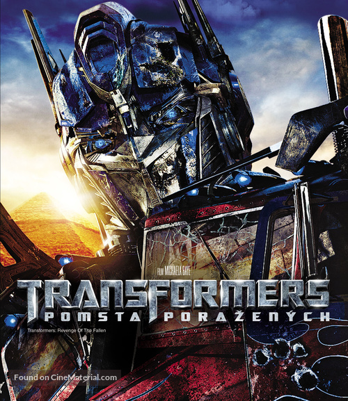 Transformers: Revenge of the Fallen - Czech Blu-Ray movie cover