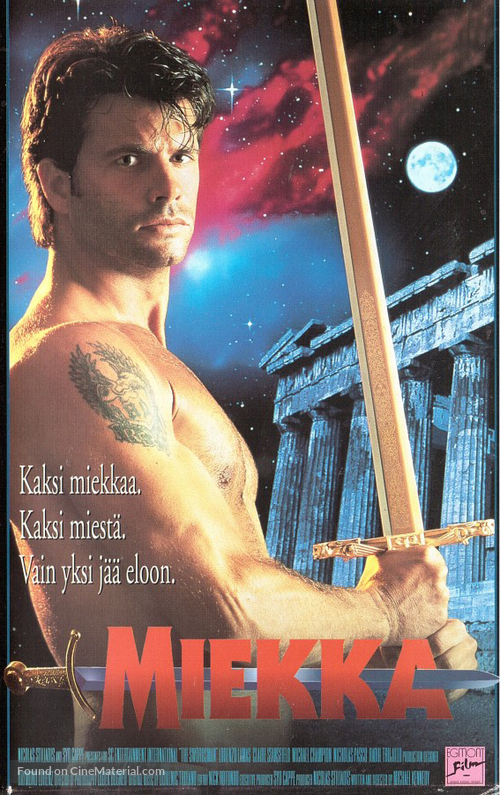 The Swordsman - Finnish VHS movie cover