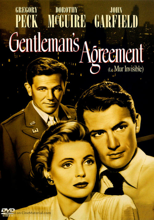 Gentleman&#039;s Agreement - Canadian DVD movie cover