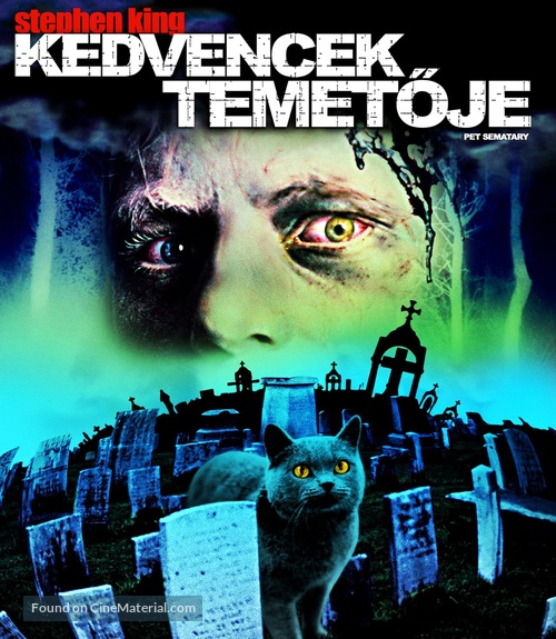 Pet Sematary - Hungarian Blu-Ray movie cover