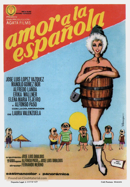 Amor a la espa&ntilde;ola - Spanish Movie Poster